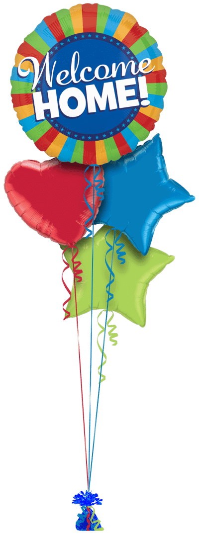Welcome Home Jumbo Balloon Bunch
