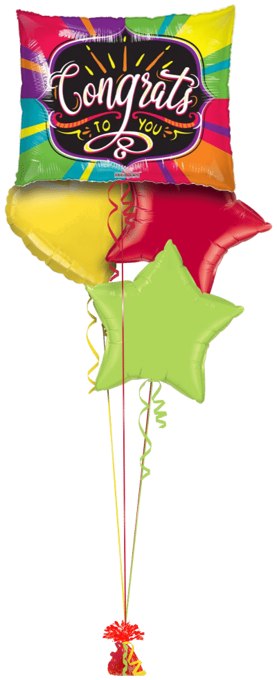 Congrats To You Balloon Bunch