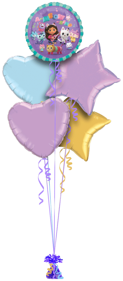 Gabby's Dollhouse Balloon Bunch