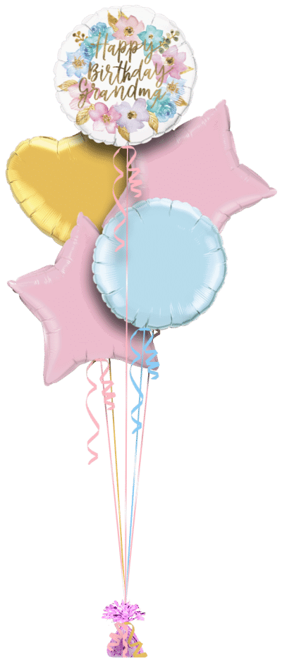 Happy Birthday Grandma Balloon Bunch