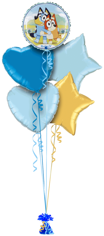 Bluey and Bingo Balloon Bunch