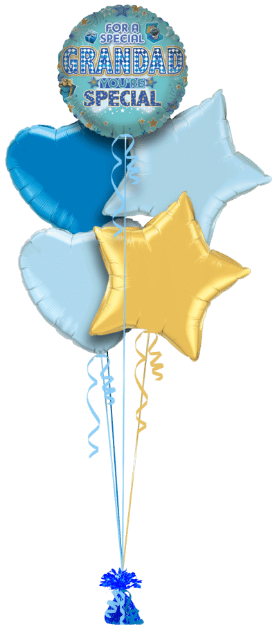 Special Grandad Balloon Bunch