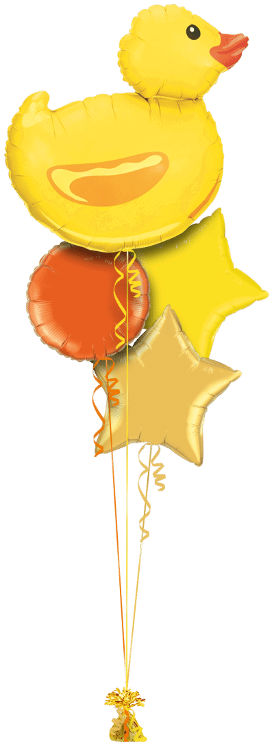 Rubber Ducky Balloon Bunch