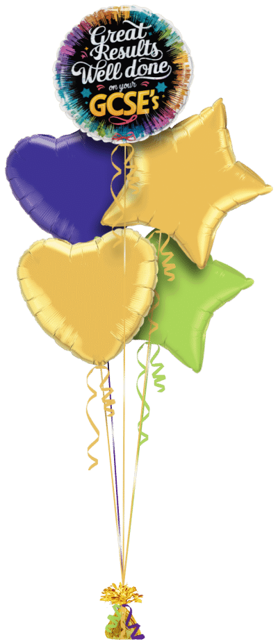 Great Results Well Done on Your GCSE's Balloon Bunch