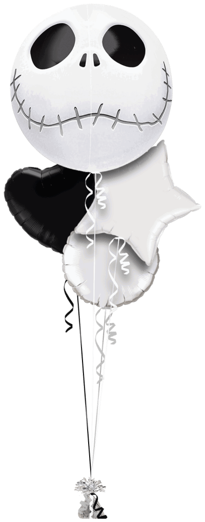 Jack Skellington Orbz Balloon Bunch