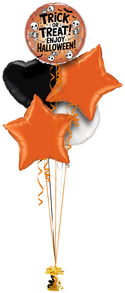 Trick or Treat! Enjoy Halloween Balloon Bunch