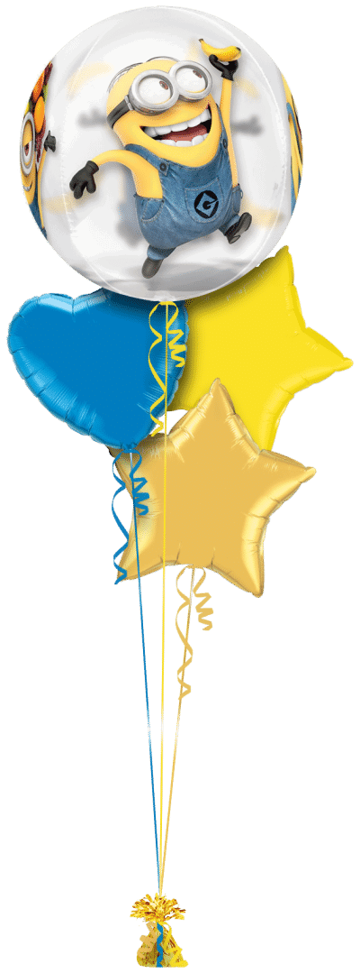 Minion Orbz Balloon Bunch