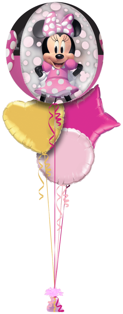 Minnie Mouse Orbz Balloon Bunch