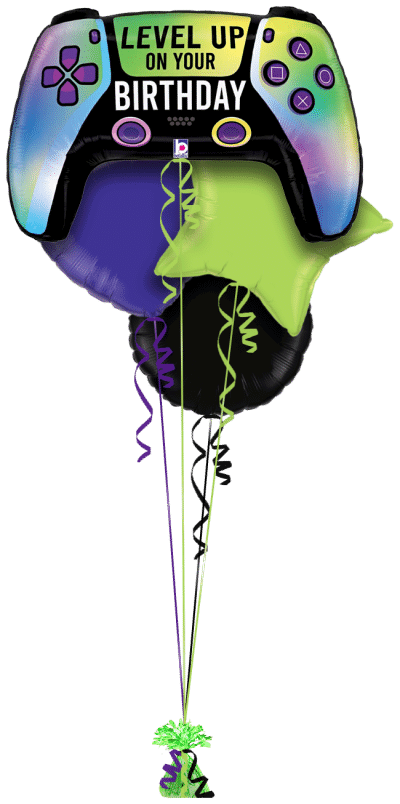 Birthday Game Controller Balloon Bunch