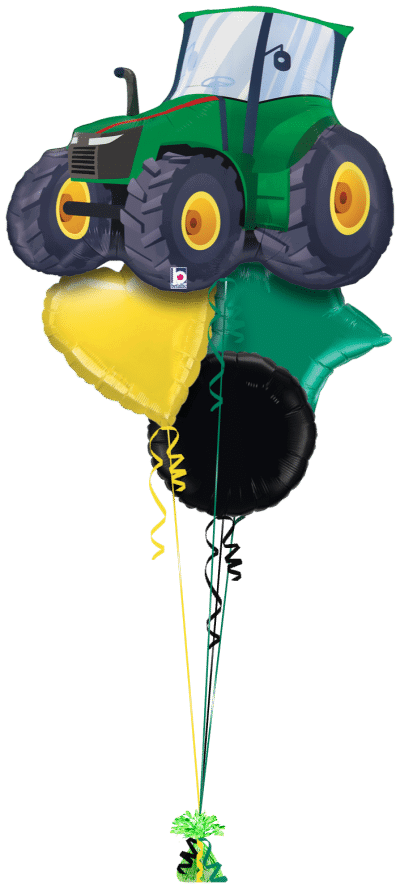 Tractor Balloon Bunch