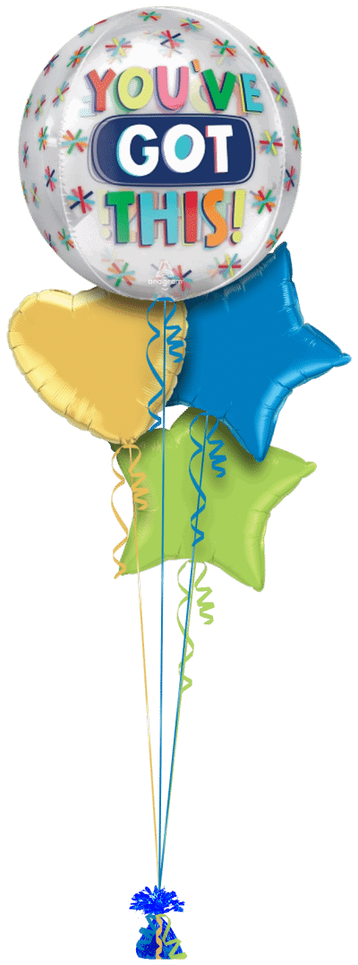 You Got This Orbz Balloon Bunch