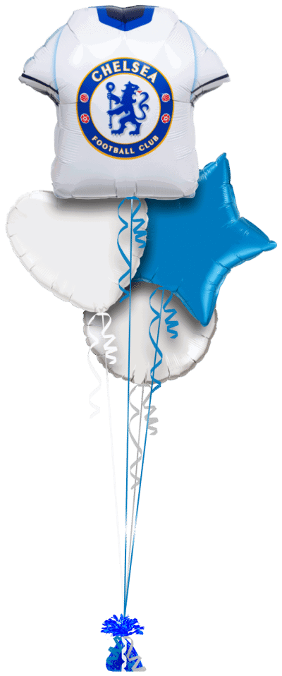 Chelsea Football Shirt Balloon Bunch