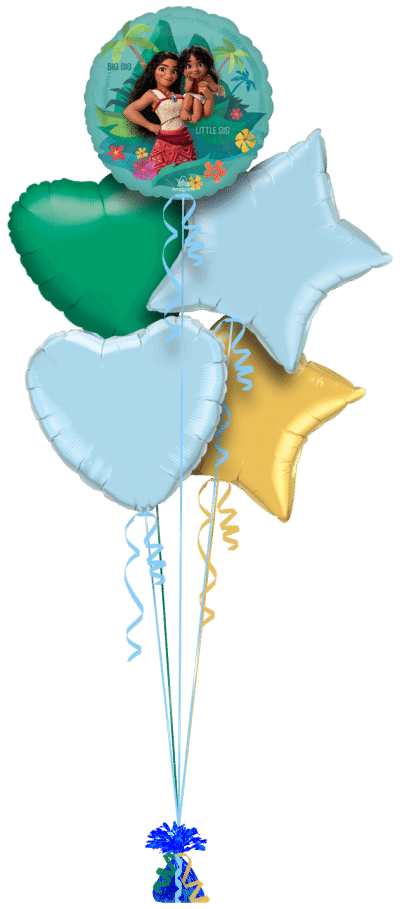 Moana Balloon Bunch