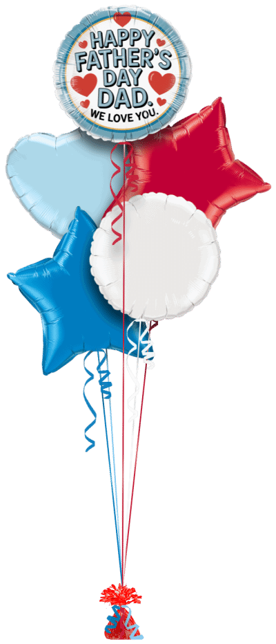 Father's Day Balloon Bunch