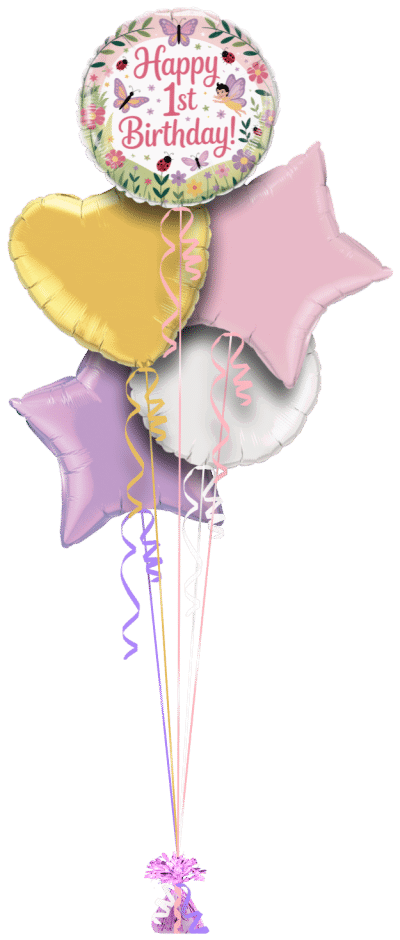 Magical 1st Balloon Bunch
