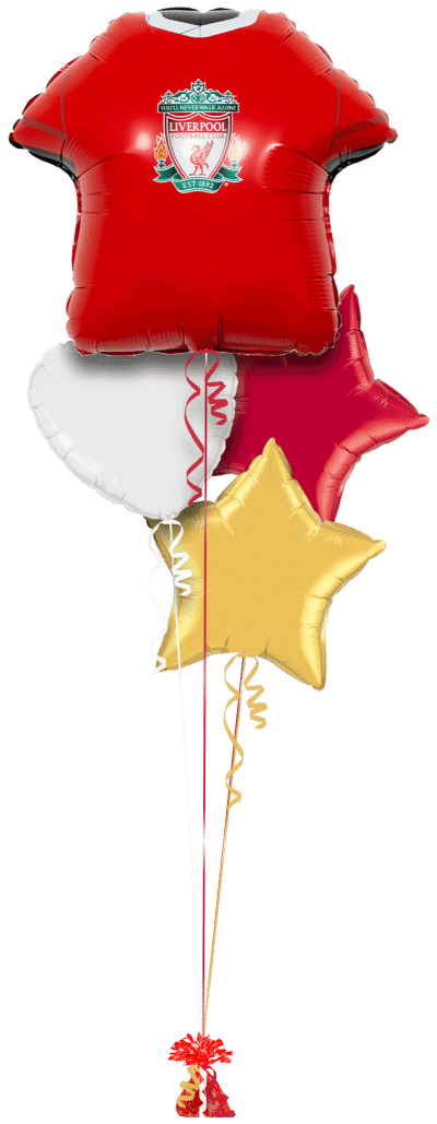 Liverpool Football Shirt Balloon Bunch