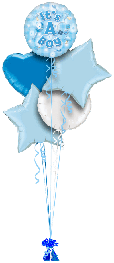 Its a Boy Balloon Bunch