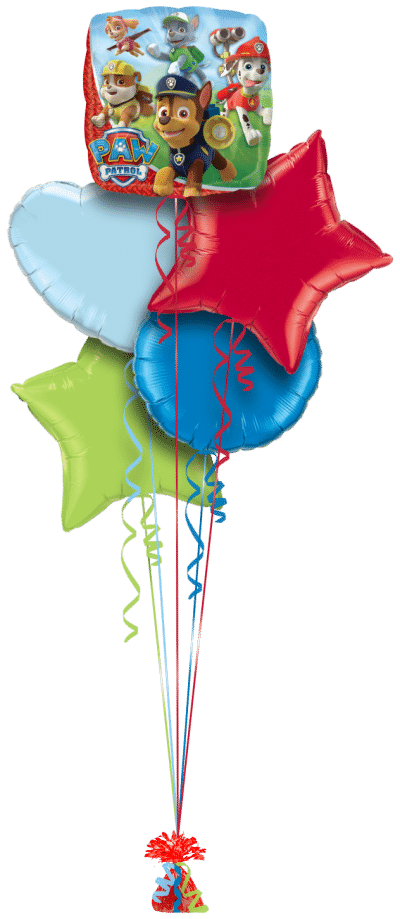 Paw Patrol Squad Balloon Bunch