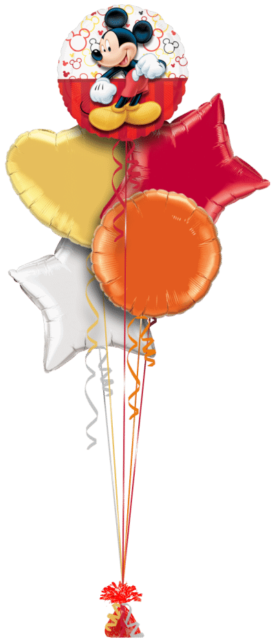 Mickey Mouse Balloon Bunch