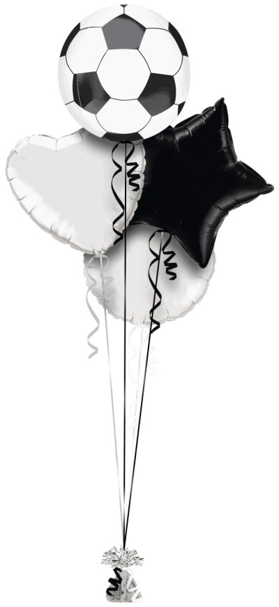Football Orbz Balloon Bunch