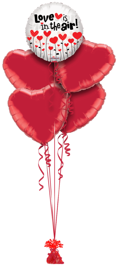 Love Is In The Air Balloon Bunch