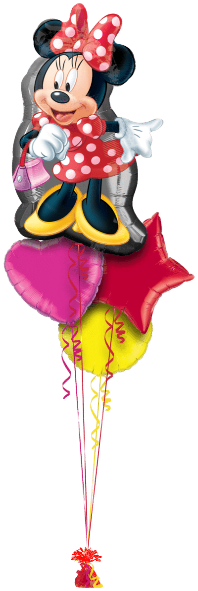 Minnie Mouse SuperShape Balloon Bunch