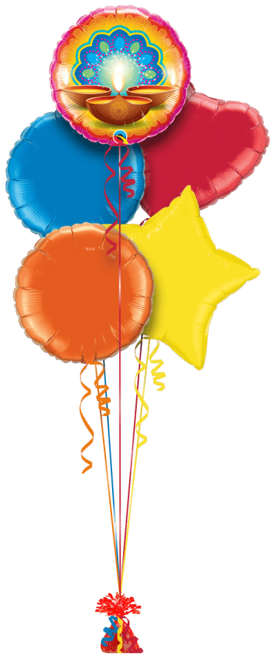 Diwali Balloon Bunch