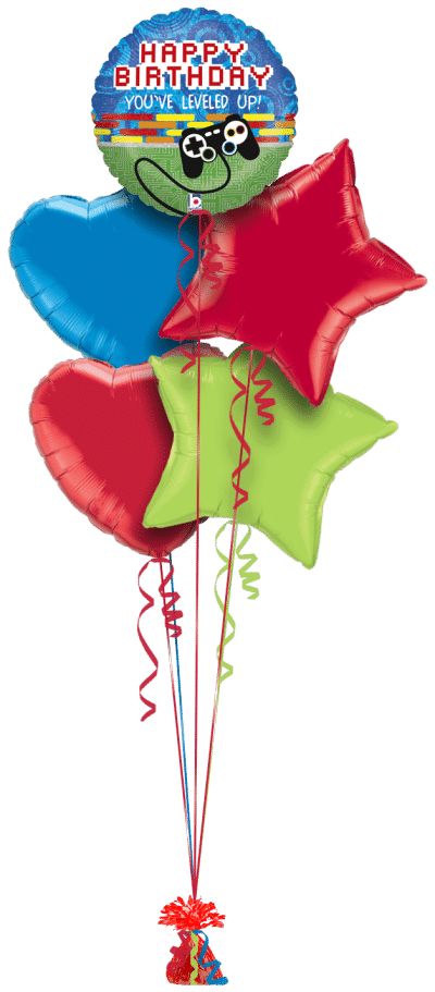 Birthday Game Controller Balloon Bunch