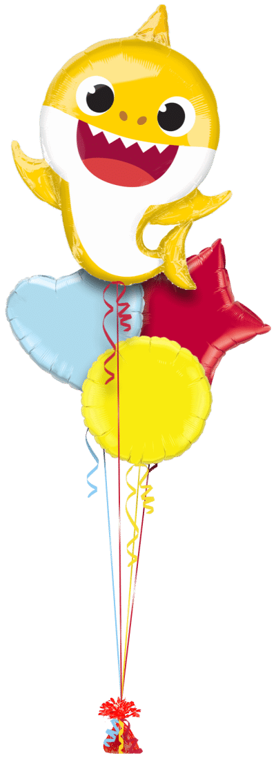 Baby Shark Balloon Bunch