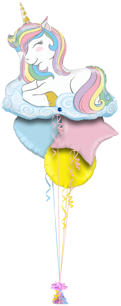 Sleeping Unicorn Balloon Bunch