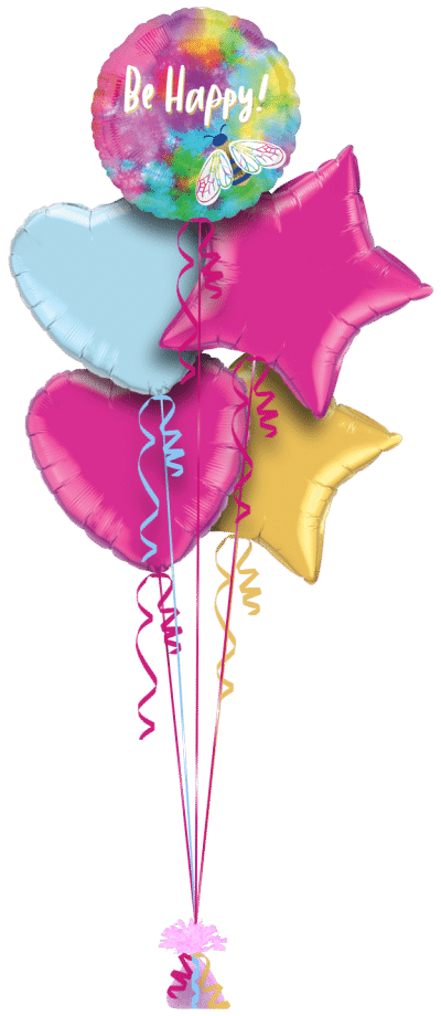 Be Happy Balloon Bunch