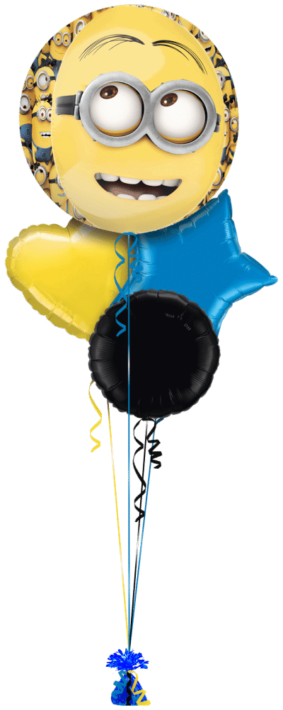 Minion Orbz Balloon Bunch