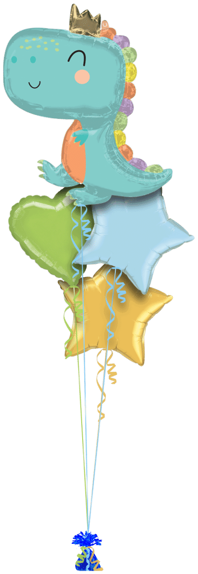 Babysaurus Balloon Bunch