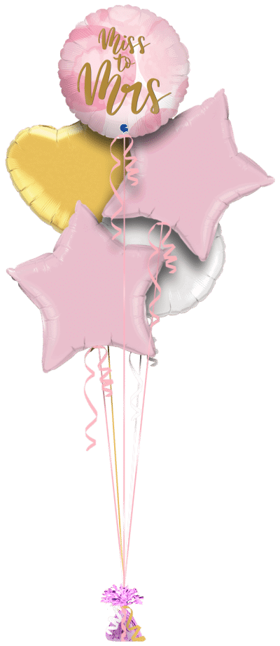 Miss to Mrs Balloon Bunch