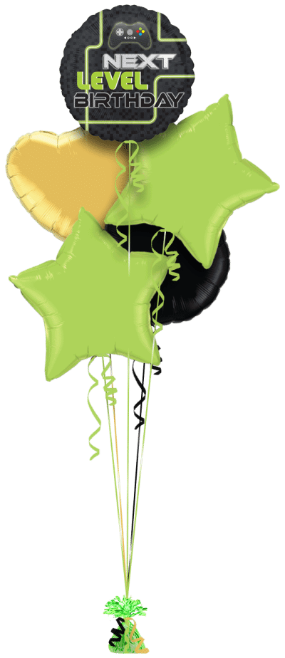 Next Level Birthday Balloon Bunch