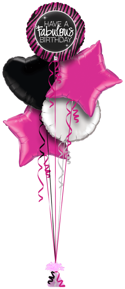 Have a Fabulous Birthday Balloon Bunch
