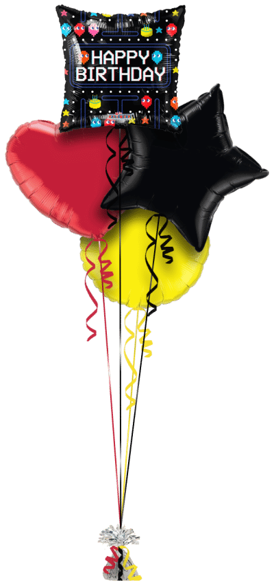 Ballon Pacman Birthday Pac Man Gaming Balloon Delivery - Balloon Monkey