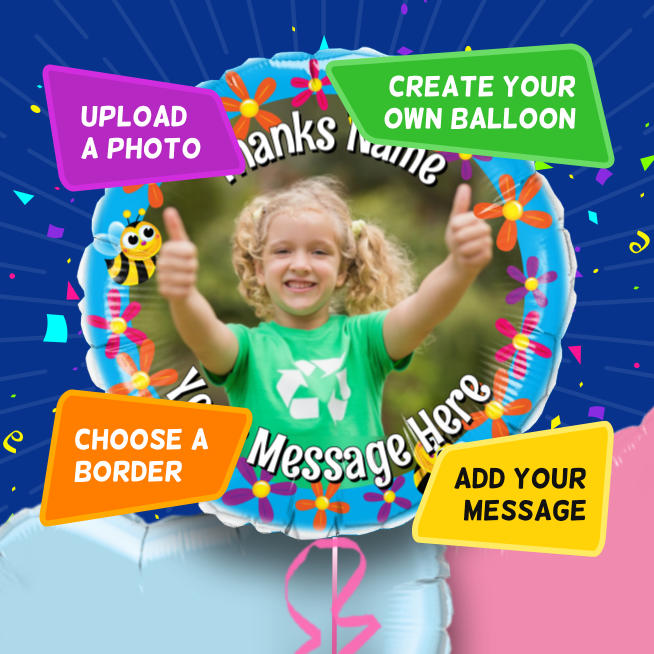 An example of a Thank You photo balloon